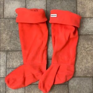 Hunter Boot Fleece Socks